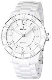 Festina Dress Biały/Czeramiczna Ø38 mm F16621-1