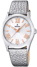 Festina Trend Srebrny/Skóra Ø36 mm F16648-5
