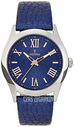 Festina Niebieski/Skóra Ø36 mm F16648-7