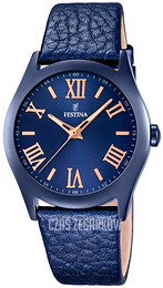 Festina Dress Niebieski/Skóra Ø36 mm F16649-5