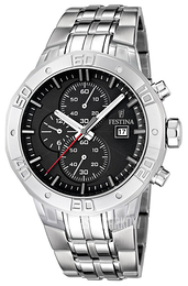 Festina Sport Czarny/Stal Ø45 mm F16666-4