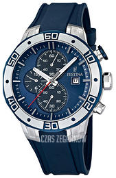 Festina Niebieski/Guma Ø45 mm F16667-5