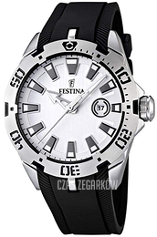 Festina Dress Srebrny/Guma Ø44 mm F16671/1