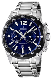 Festina Sport Niebieski/Stal Ø47 mm F16680-2