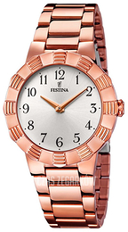 Festina Srebrny/Stal w kolorze różowego złota Ø35 mm F16733-3