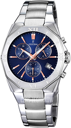 Festina Niebieski/Stal Ø41 mm F16757-6