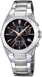 Festina Czarny/Stal Ø41 mm F16757-7