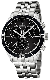 Festina Czarny/Stal Ø43 mm F16762-4