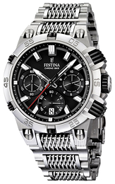 Festina Czarny/Stal Ø44 mm F16774-4