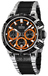Festina Sport Czarny/Stal Ø45 mm F16775-6