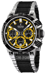 Festina Czarny/Stal Ø45 mm F16775-7