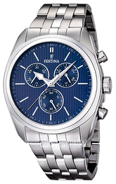 Festina Sport Niebieski/Stal Ø44 mm F16778-3