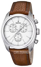 Festina Biały/Skóra Ø44 mm F16779-1