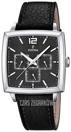 Festina Multifunction Czarny/Skóra F16784/3