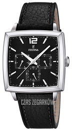 Festina Czarny/Skóra F16784-4