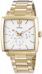 Festina Multifunction Srebrny/Stal w odcieniu złota F16785-1