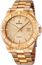 Festina Multifunction Różowe złoto/Stal w kolorze różowego złota Ø40 mm F16788-2