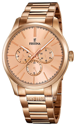 Festina Sport Różowe złoto/Stal w kolorze różowego złota Ø44 mm F16812-1