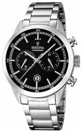 Festina Sport Czarny/Stal Ø44 mm F16826-3