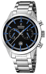 Festina Czarny/Stal Ø44 mm F16826-5