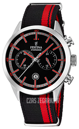 Festina Sport Czarny/Stal Ø44 mm F16827-4