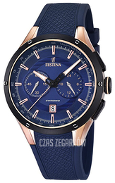 Festina Sport Niebieski/Guma Ø44 mm F16831-1