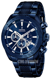 Festina Sport Niebieski/Stal Ø44 mm F16887-1
