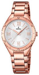 Festina Dress Srebrny/Stal w kolorze różowego złota Ø34 mm F16922-1