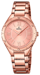 Festina Dress Różowe złoto/Stal w kolorze różowego złota Ø34 mm F16922-2