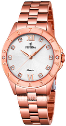 Festina Srebrny/Stal w kolorze różowego złota Ø33 mm F16926-A