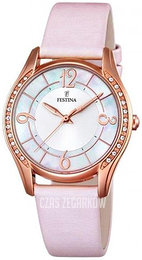 Festina Dress Biały/Skóra Ø36 mm F16946-1