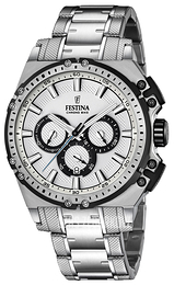 Festina Sport Srebrny/Stal Ø44 mm F16968-1