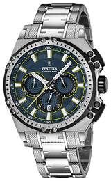Festina Sport Niebieski/Stal Ø44 mm F16968-3