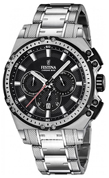 Festina Sport Czarny/Stal Ø44 mm F16968-4
