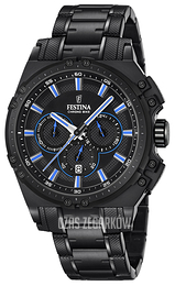 Festina Sport Czarny/Stal Ø44 mm F16969-2