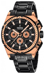 Festina Sport Czarny/Stal Ø44 mm F16972-1