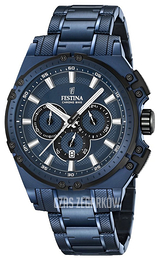 Festina Sport Niebieski/Stal Ø44 mm F16973-1