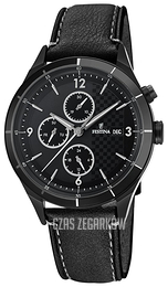 Festina Czarny/Skóra Ø41 mm F16994-4