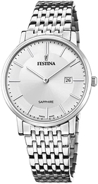 Festina Swiss Made Srebrny/Stal Ø39 mm F20018-1