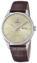 Festina Beżowy/Skóra Ø41 mm F20205-1