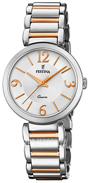 Festina Srebrny/Stal w kolorze różowego złota Ø31 mm F20213-2