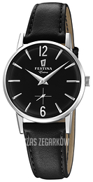 Festina Czarny/Skóra Ø29 mm F20254-4