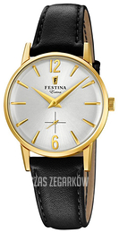 Festina Srebrny/Skóra Ø29 mm F20255-1