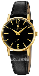 Festina Czarny/Skóra Ø29 mm F20255-3