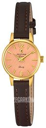 Festina Dress Różowe złoto/Skóra Ø20 mm F20261-2