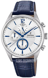 Festina Sport Srebrny/Skóra Ø42 mm F20286-1