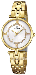 Festina Mademoiselle Srebrny/Stal w odcieniu złota Ø29 mm F20317-1