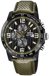 Festina Sport Czarny/Skóra Ø45 mm F20339-2