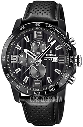 Festina Sport Czarny/Skóra Ø45 mm F20339-6