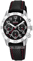Festina Czarny/Skóra Ø36 mm F20346-3
